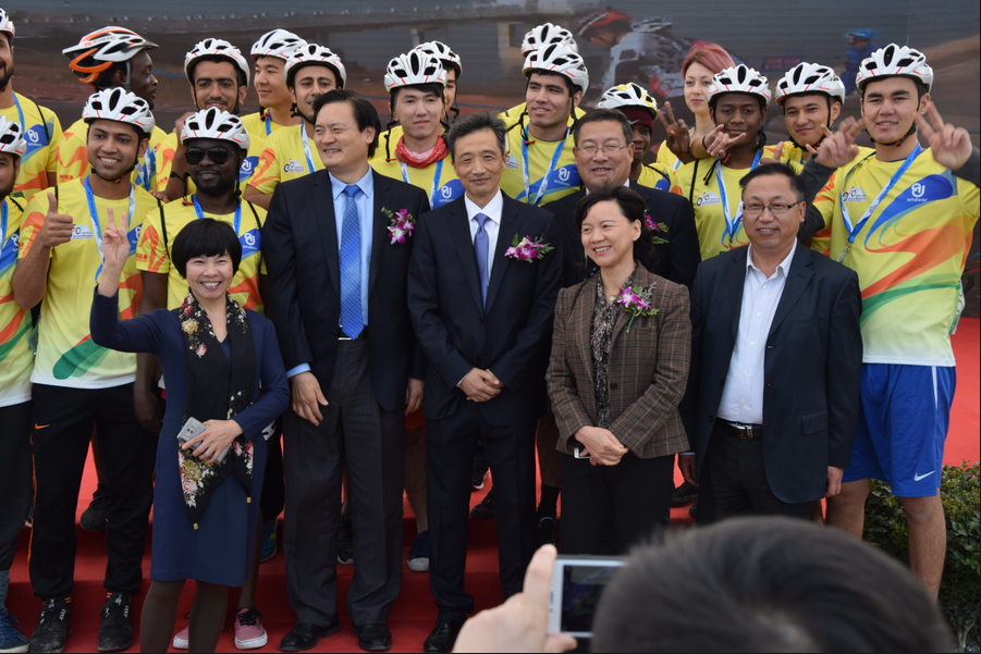 “杰蓝特杯”第六届中国·广德环东亭国际山地自行车赛盛大开赛